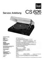 Dual CS-626-Service-Manual 
